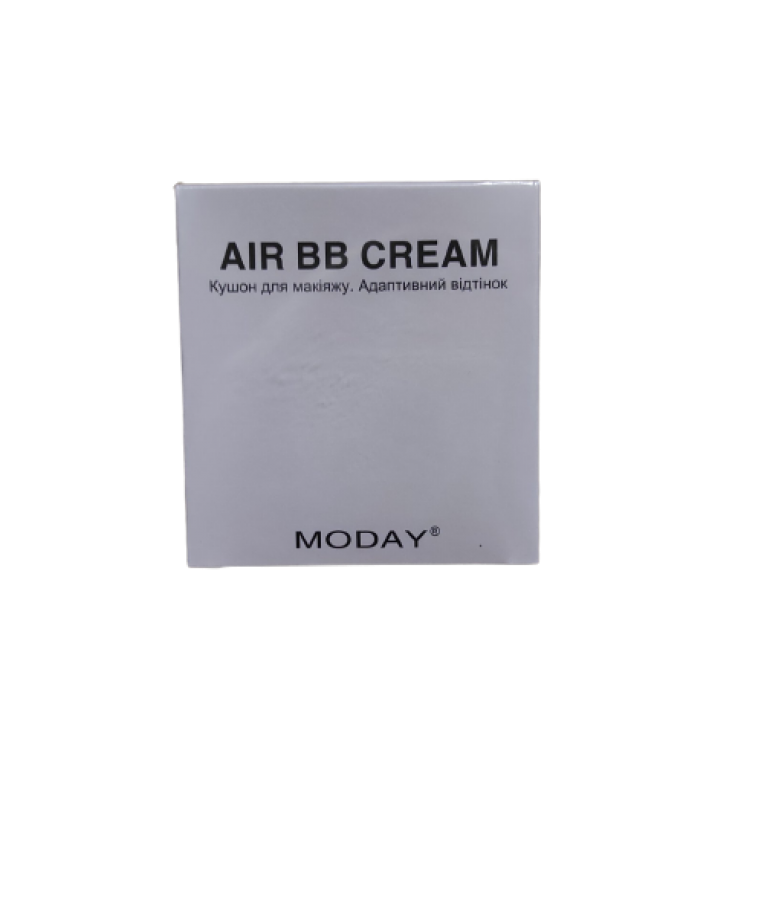 Адаптивний повітрянийкушон для макіяжу MODAY CUSHION AIR BB CREAMSPF4 з маслом Ши та УФ фільтром 20 грам