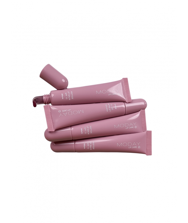 Бальзам для губ MODAY Allure Peptides Lips на основі пептидних комплексів Maxi-Lip та VOLUFORM 10 мл