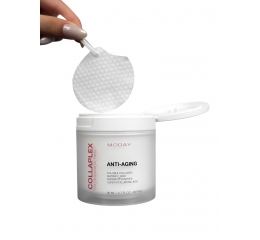 Колагенові антивікові педи для обличчя MODAY COLLAPLEX Collagen anti-aging pads з колагеном, пептидами та гіалуроновою кислотою 90 шт.