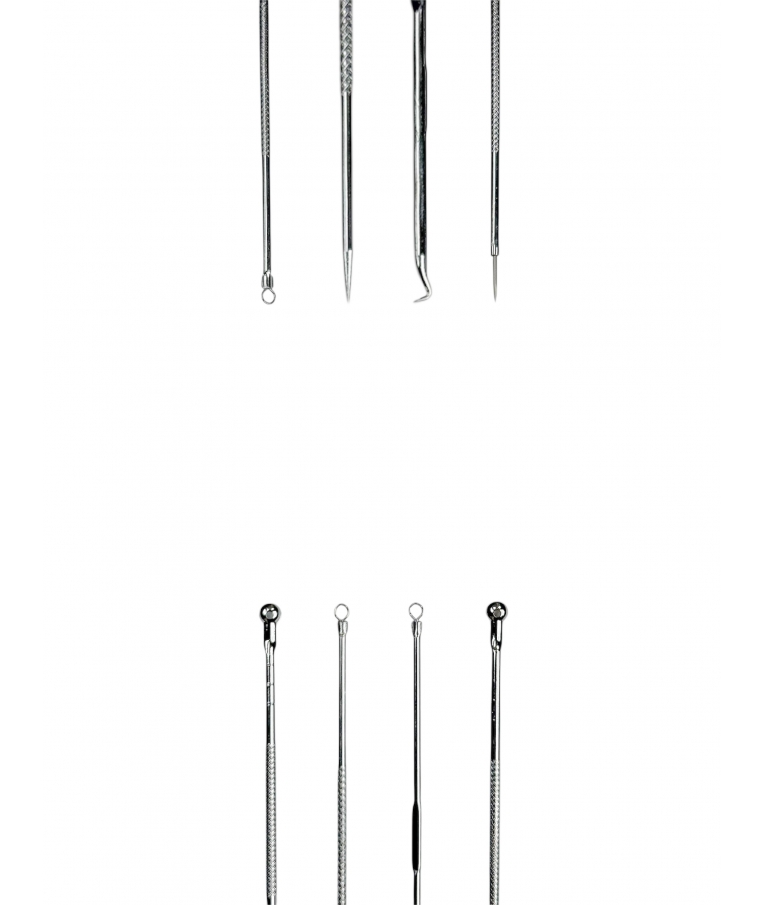 Інструменти косметичні для видалення вугрів MODAY Blackhead Remover 4 пристрої, 8 насадок