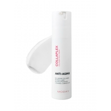 Колагеновий антивіковий крем-флюїд для обличчя MODAY COLLAPLEX Collagen anti-aging cream з колагеном, пептидами та церамідним комплексом 50 мл