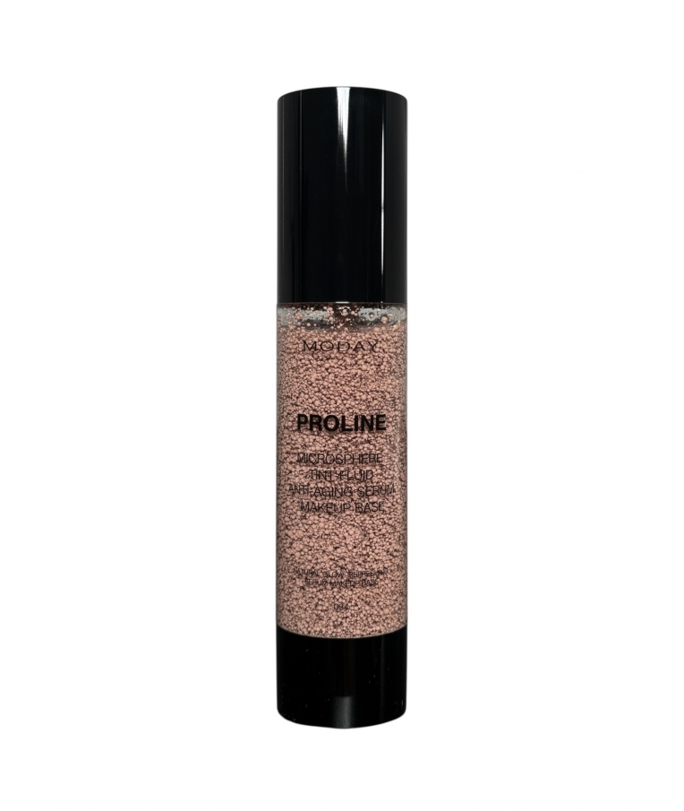 Мікросферичний  тінт-флюїд для макіяжу MODAY Microsphere Tint-fluid на основі аргініну та екстракту гіркого апельсину № 034, натуральний. 50 мл