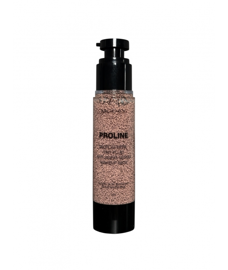 Мікросферичний  тінт-флюїд для макіяжу MODAY Microsphere Tint-fluid на основі аргініну та екстракту гіркого апельсину № 034, натуральний. 50 мл