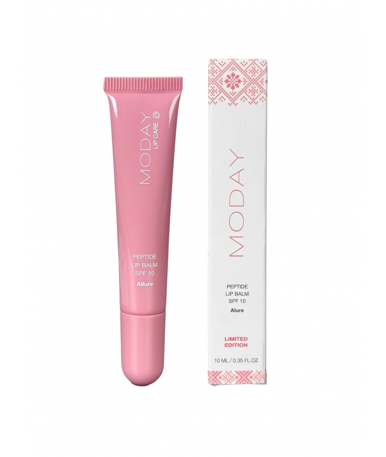 Бальзам для губ MODAY Allure Peptides Lips на основі пептидних комплексів Maxi-Lip та VOLUFORM Limited Edition 10 мл
