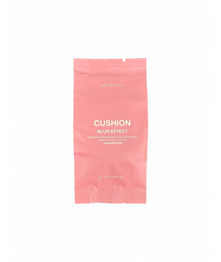 Змінний блок. Адаптивний мінеральний кушон для макіяжу MODAY Mineral Blur Skin CUSHION з ефектом м’якого фокусу 15 грам