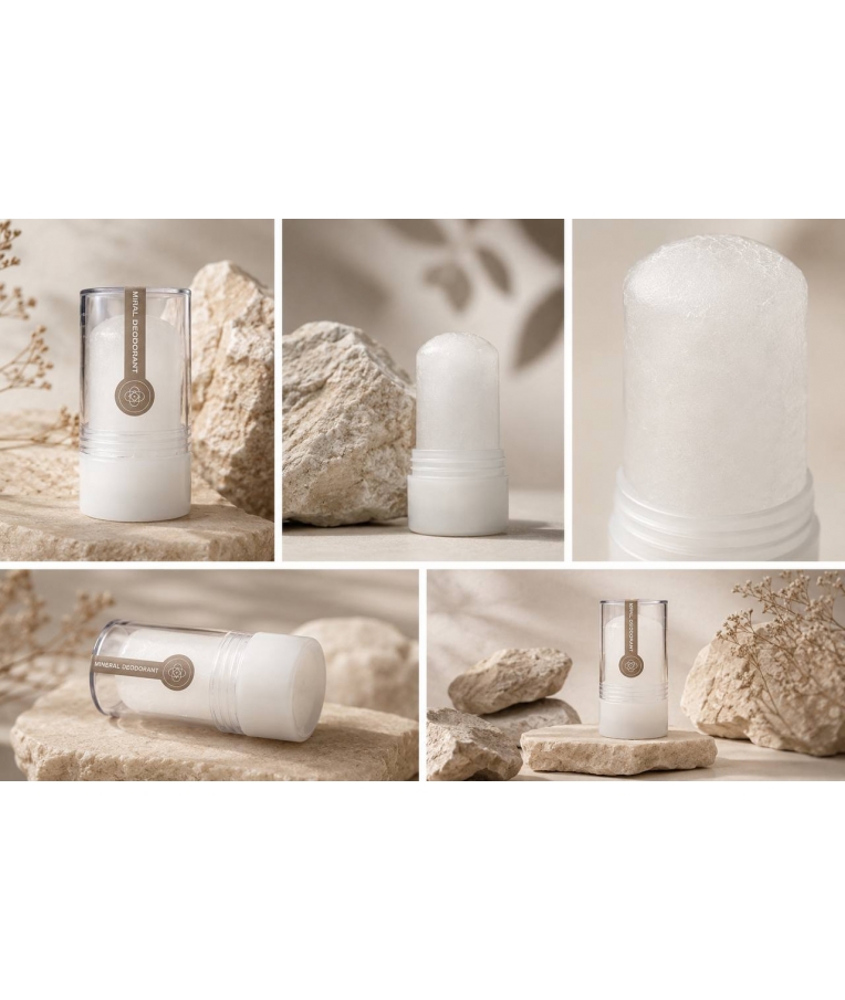 Мінеральний дезодорант-стік "Кристал" MODAY Mineral Deodorant на основі квасців 120 гр