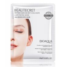 Гідрогелева маска для обличчя BIOAQUA Beautecret Peptide Skin Secret Collagen Lady Facial Mask з пептидним комплексом 28 грам 