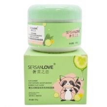 Киснева маска для обличчя SersanLove Cucumber Live Oxygen Skin Cleanser з екстрактом Огірка 100 грам 